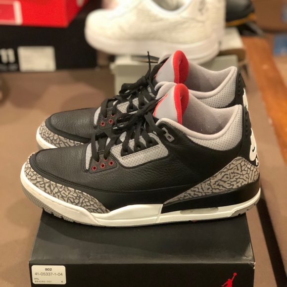 ❗️SOLD❗️Black cement retro 3 - Picture 3 of 7